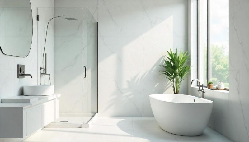 Space-saving Bathtubs